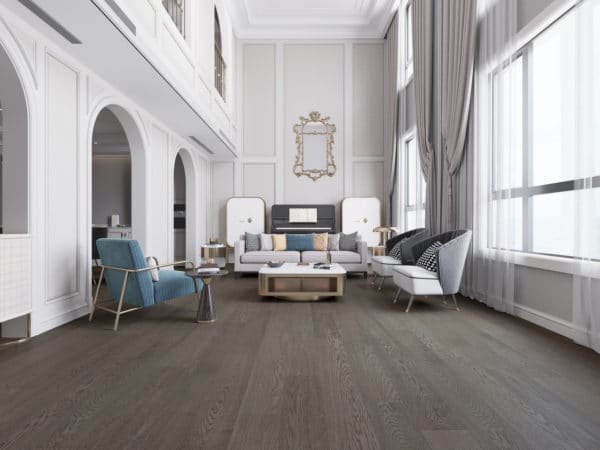 Inhabit Click Engineered Hardwood Covered In Platinum 6 1/2″ x 1/2″ x RL Taylor Run Click Collection