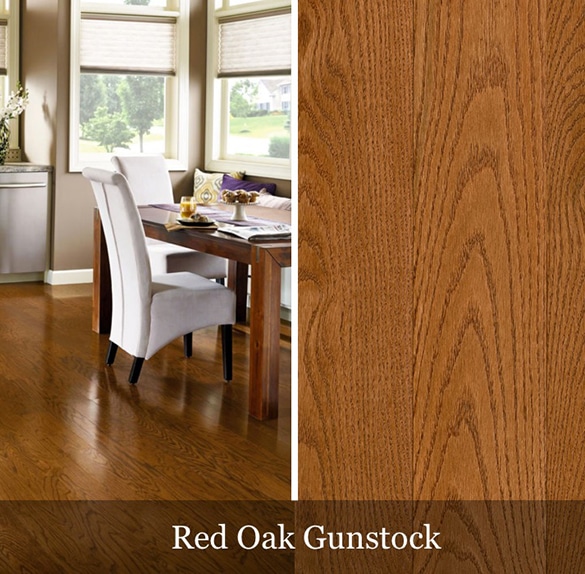 Tosca Gunstock Red Oak Solid Hardwood